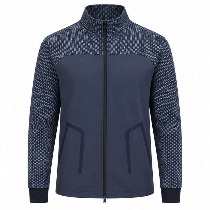 Under Armour Drive Pro Hybrid Full-Zip Jacket - Downpour Grey/White