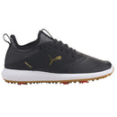 Puma Ignite PWRADAPT Caged Crafted Spiked Waterproof Shoes - Puma Black/Puma Team Gold