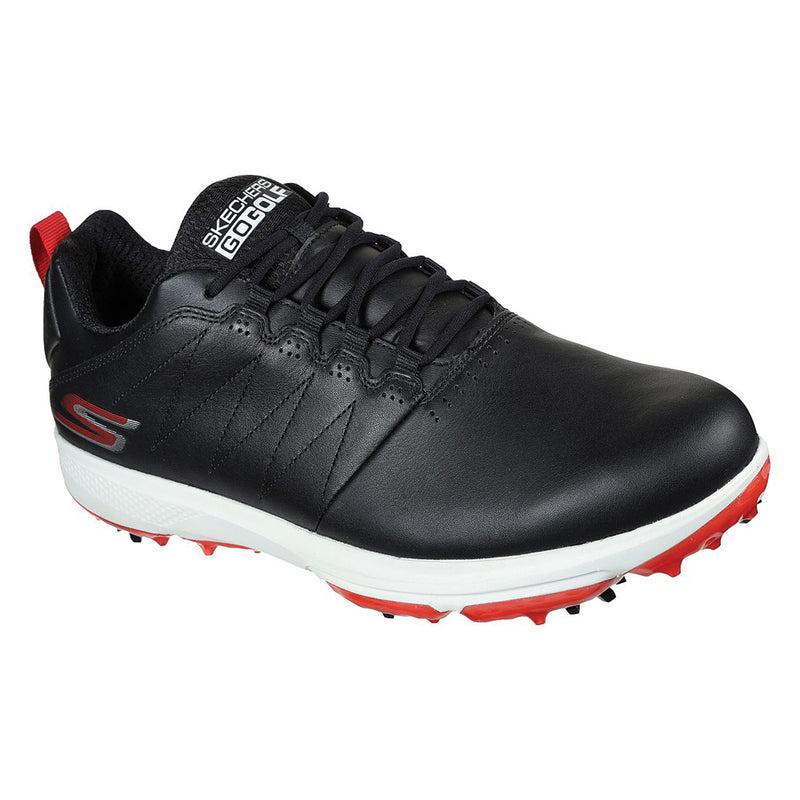 Skechers GO GOLF PRO 4 Spiked Shoes - Black/Red