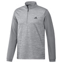 adidas Heather Core 1/4 Zip Sweater - Grey Three