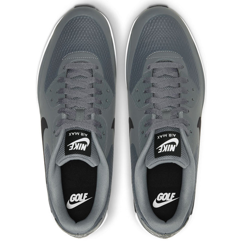 Nike Air Max 90G Spikeless Shoes - Grey/Black/White