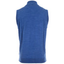 ProQuip Merino 1/2 Zip Sleeveless Slipover - Blue