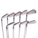 Wilson Deep Red Steel Men's Right Irons 3-SW Regular - Fluid Feel