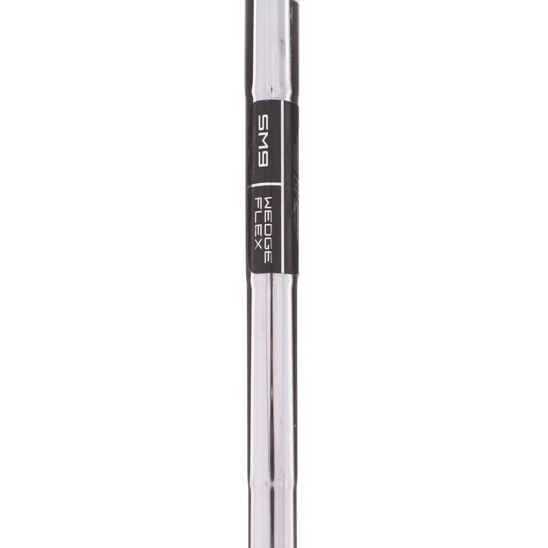 Titleist Vokey SM9 Brushed Steal Steel Men's Right Gap Wedge 52 Degree 12 Bounce F Grind Wedge - BV Vokey Design