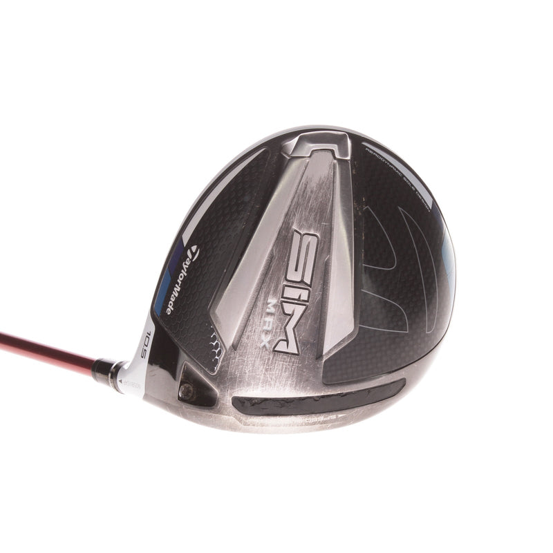 TaylorMade Sim Max Graphite Men's Right Driver 10.5 Degree Regular - Ventus Red