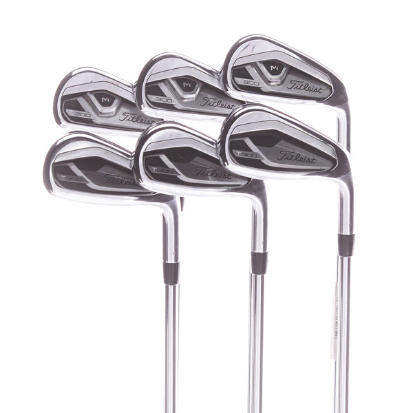 Titleist T300ii Steel Men's Right Irons 5-PW  Regular - True Temper AMT Red R