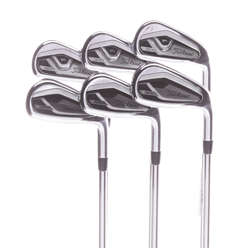Titleist T300ii Steel Men's Right Irons 5-PW  Regular - True Temper AMT Red R