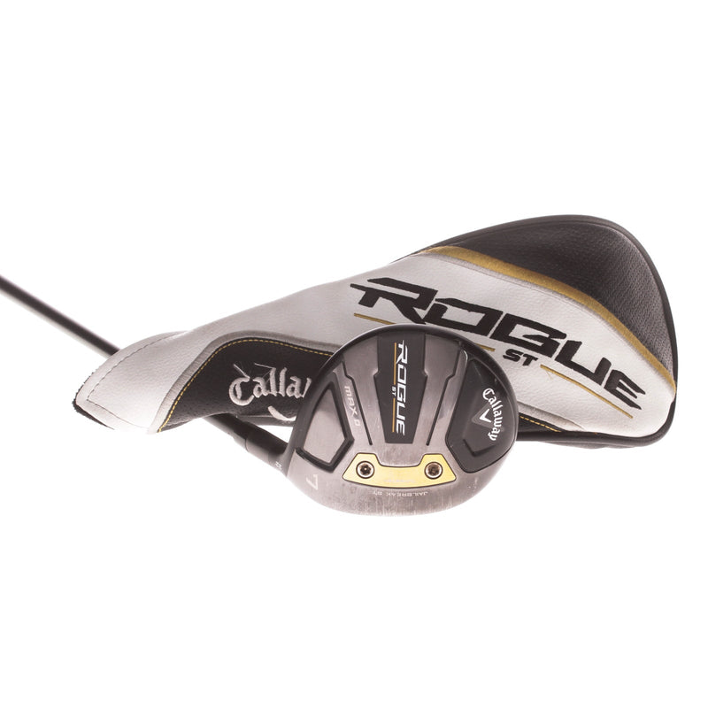 Callaway Rogue ST Graphite Men's Right Fairway 7 Wood 22 Degree Regular - Project X Cypher 50 5.0