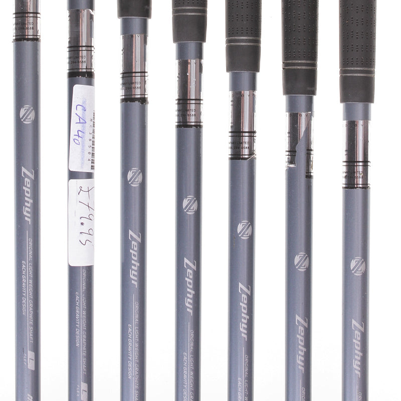 Mizuno Zephyr LG 185 Graphite Ladies Right Irons 5-SW Ladies