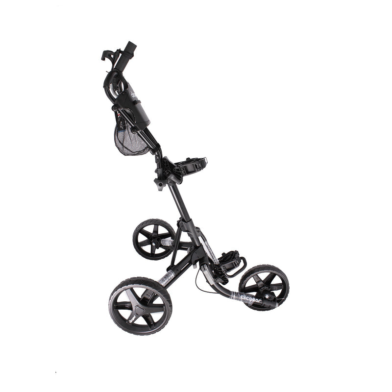 Clicgear 4.0 3 Wheel Second Hand Push Trolley - Black