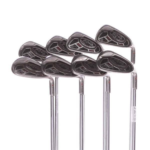 Ping G15 Steel Men's Right Irons 5-SW+UW Orange Dot  Regular - Ping AWT