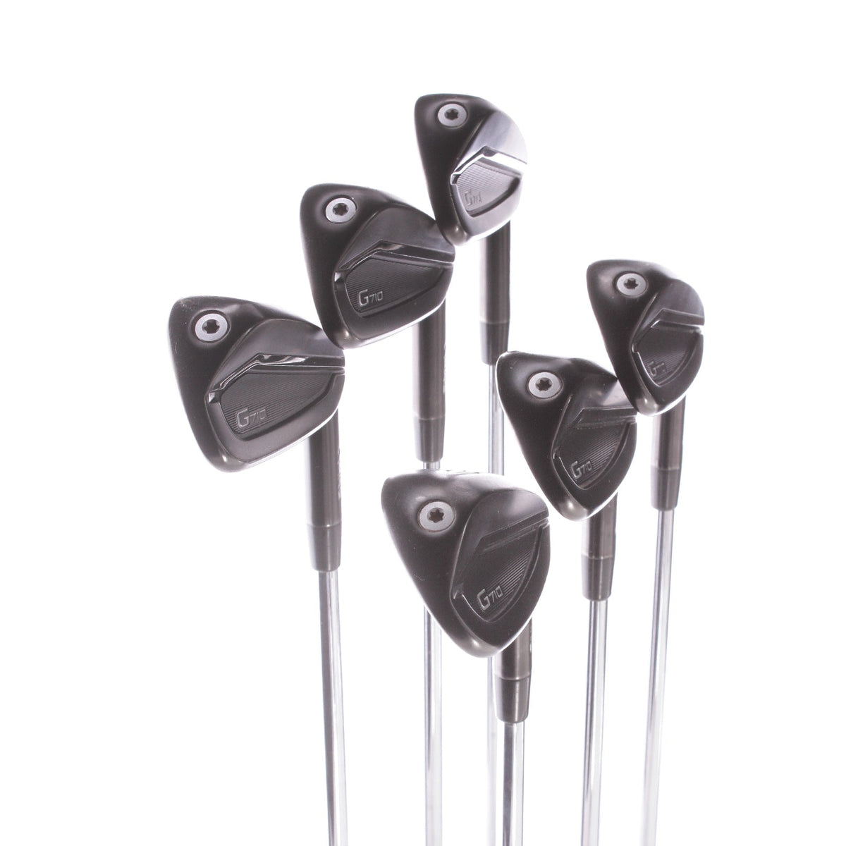 Ping G710 Steel Men's Right Irons 5-PW Black Dot Regular Ping G710 Steel Men's Right Irons 5-PW Black Dot Regular